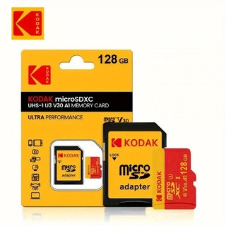  코닥 고속 마이크로 SD 카드 - 최대 100MB/s U3 클래스 메모리