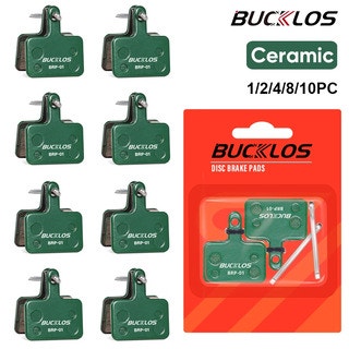  BUCKLOS MTB 자전거 세라믹 브레이크패드 - 유압 디스크용 고성능 교체 패드