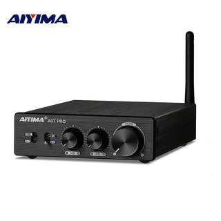  AIYIMA A07 PRO 블루투스 증폭기 - 고출력 2채널 홈 오디오 앰프
