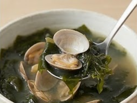 바지락 미역국 끓이는 방법 레시피 (재료 양, 시원한 국물 비법)