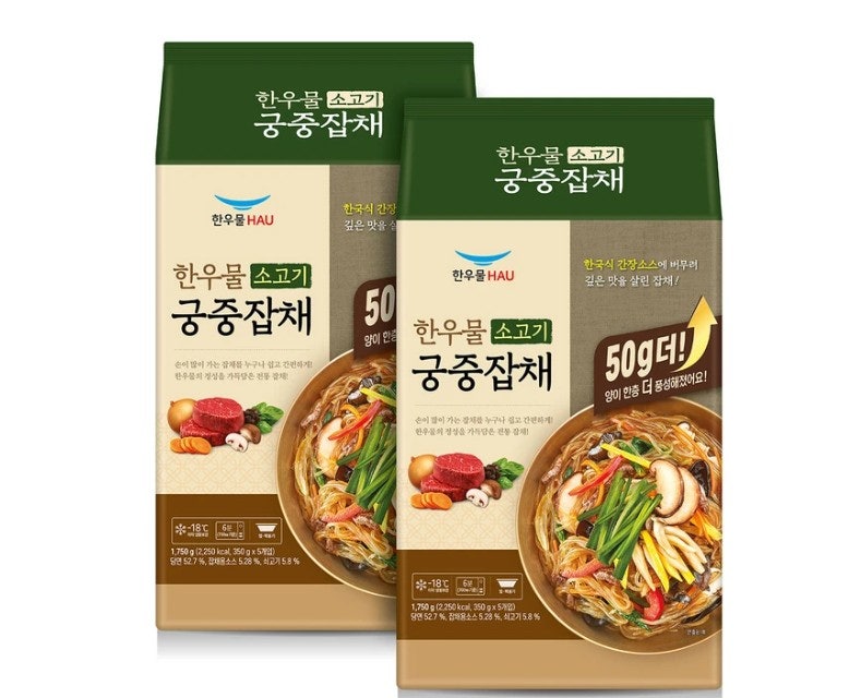 [코스트코] "한우물, 소고기 궁중 잡채", 조금 귀찮아도 집에서 만든 잡채처럼 더 맛있게 먹는....