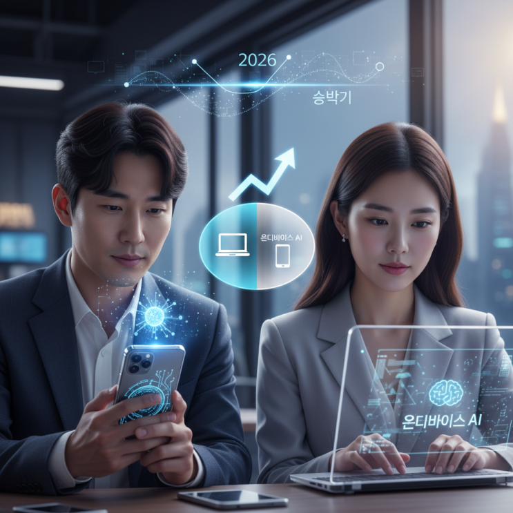 2026년 상반기 온디바이스 AI 탑재 신제품 경쟁, 노트북과 스마트폰 비교 분석!