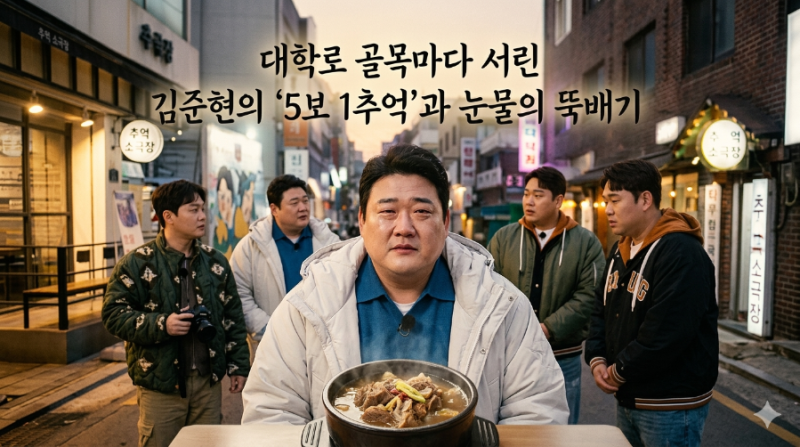 [맛있는 녀석들] 대학로 골목마다 서린 김준현의 ‘5보 1추억’과 눈물의 뚝배기