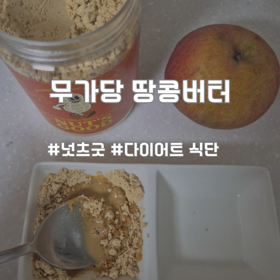 일반 땅콩잼 vs 너츠굿 무가당 땅콩버터 파우더 | 땅콩버터 단백질쉐이크 활용 식단 후기