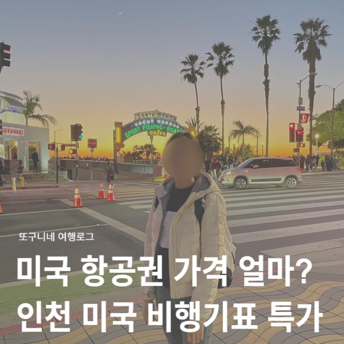  미국 항공권 가격 얼마? 인천 미국 왕복 비행기표 특가 예약 꿀팁