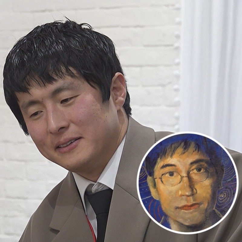 キアン84のロールモデル、伊藤潤二。江南のおかげで「私は一人で暮らす」での出会いが実現？驚くべきシンクロ率の肖像画...