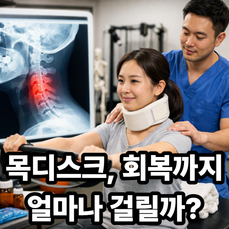  목디스크 치료 후 회복 기간과 재활 과정  회복까지 얼마나 걸릴까?