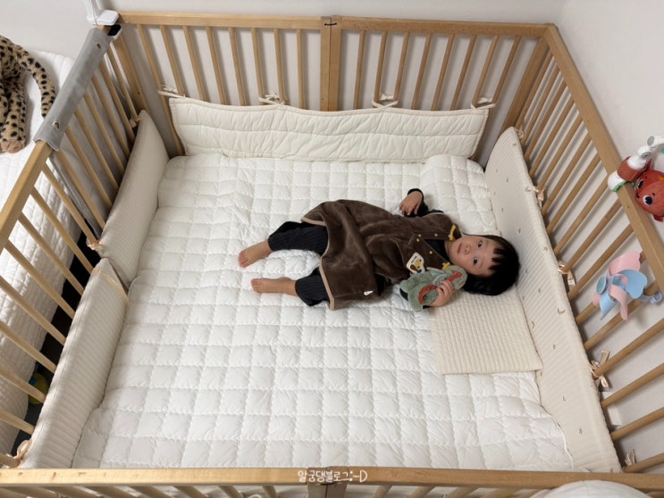 이케아 아기침대 스니글라르 2개 연결해서 사용 후기