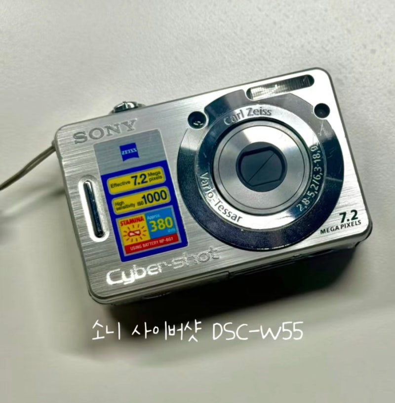 [올드 디카] 소니 사이버샷 | DSC-W55 | 작례O | 구매 시 유의사항 | 오프라인 구매처