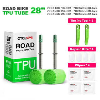  CYCLAMI 초경량 TPU 내부 튜브 - 로드 자전거용 내관 혁신