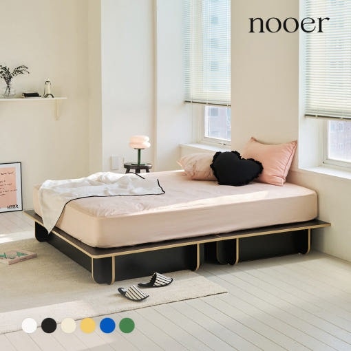 누어 룬드 무헤드 평상형 파운데이션 싱글 슈퍼싱글 침대 프레임 S/SS : 누어 nooer 구매 가이드