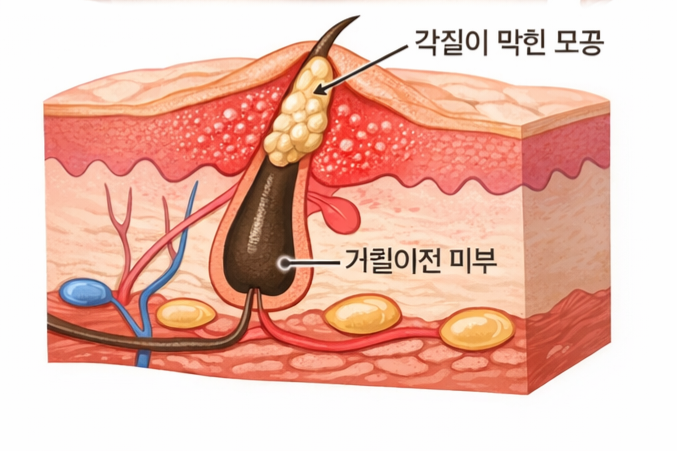  모공각화증 치료가 필요한 경우