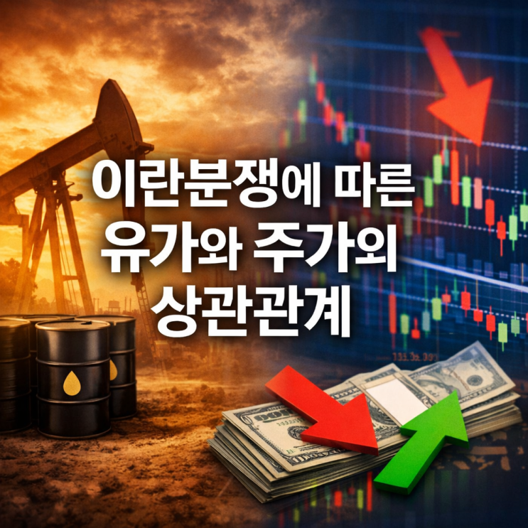  이란 분쟁에 따른 유가 상승과 글로벌 증시의 상관관계 및 스태그플레이션 우려 분석