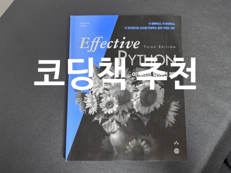  119. 코딩책추천 코딩 기초 이펙티브 파이썬 3판