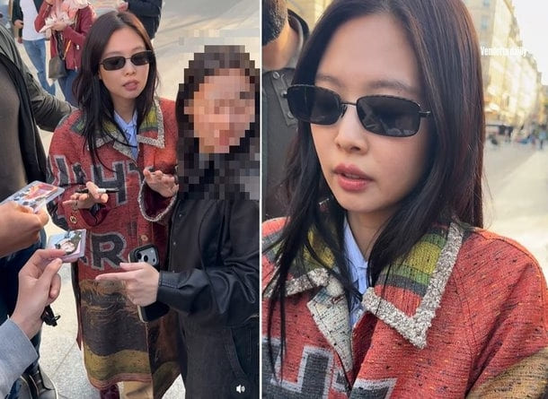  “오늘은 혼자 있고 싶어요”…파리에서 포착된 제니, 사인 요청에 당황한 이유 (+팬 반응 논란)