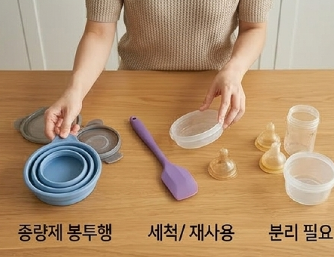 실리콘 버리는 법 주방용품 분리수거 올바른 배출 가이드