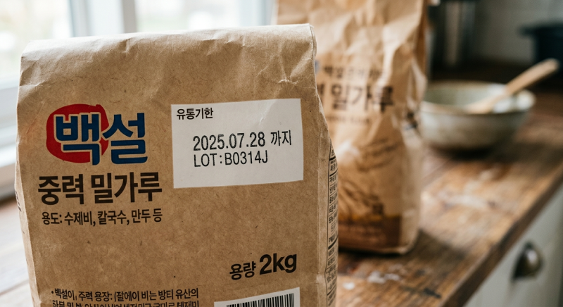 유통기한 지난 밀가루 버려야 하나?상했는지 확인법과 알뜰 활용법