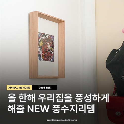  인테리어액자 풍수지리 소품 의미있는 집들이선물로 좋은 경복궁 모티브 꽃담 그림