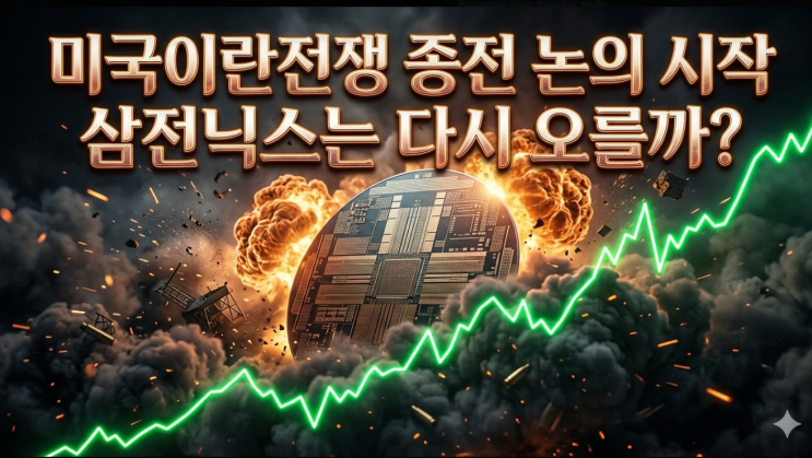  미국-이란 전쟁 이후 삼전닉스 다시 오를까? 삼성전자 SK하이닉스 반등 시나리오