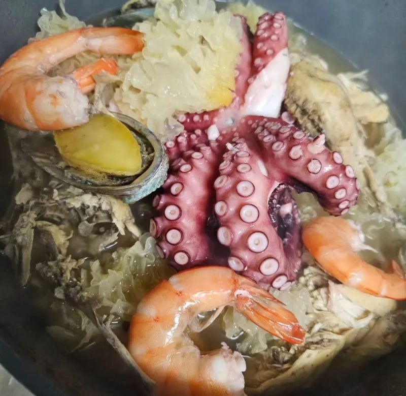 [수험생 보양식] 지친 고3을 위한 필수 코스, 정성 가득 '해신탕' (밀키트 활용기)