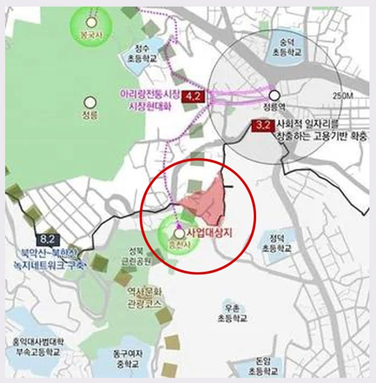  "정릉 경사지가 22층 아파트로?" 성북·광진 모아타운 선정 지역 분석