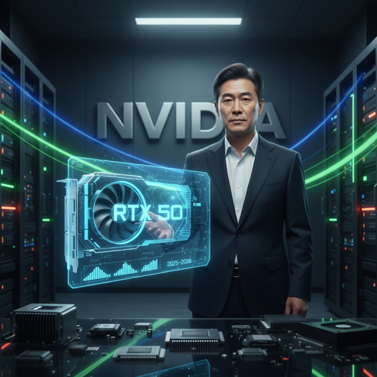  엔비디아 차세대 GPU 출시 루머: RTX 50 시리즈 출시 일정 및 예상 스펙 분석