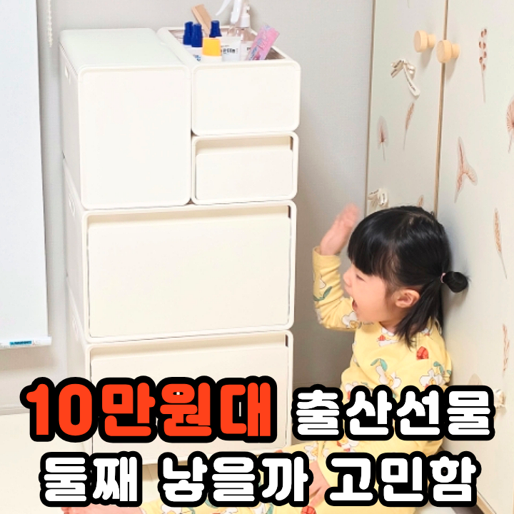  국민 기저귀정리함 트롤리 실패 없는 10만원대 출산선물