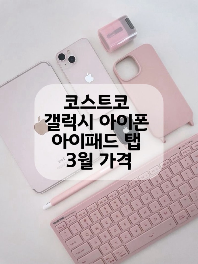 코스트코 삼성 애플 갤럭시 아이폰 핸드폰 갤럭시탭 Tab 갤럭시 워치 노트북 3월 가격