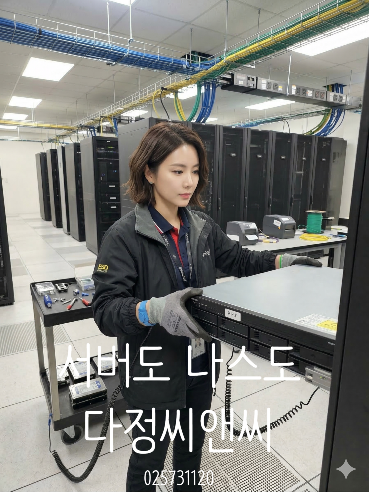  NAS도 서버도 저희 다정씨앤씨와 함께하세요.
