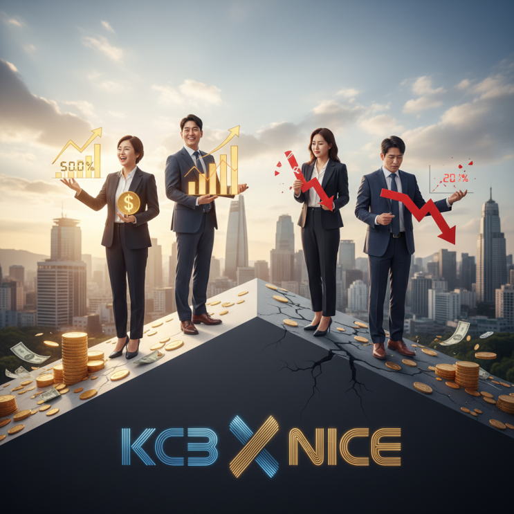  신용점수 양극화 상승 시대, KCB NICE 신용점수 관리부터 단기 상승 실전 노하우까지