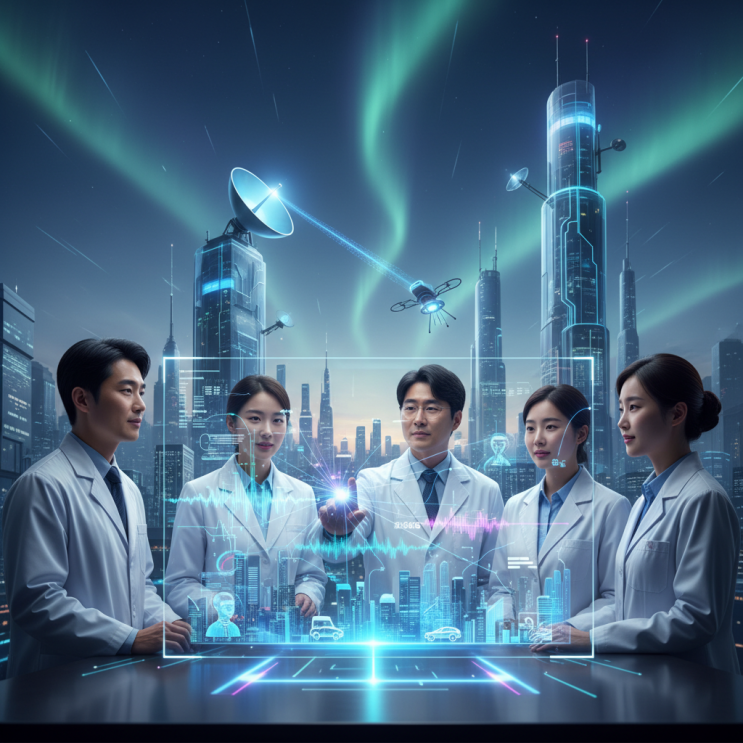  6G 통신 기술 표준화 동향: 2026년 테라헤르츠 대역과 초저지연 통신이 이끌 미래!