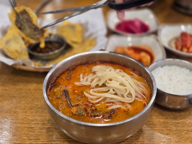  [미농앤동동국수집] 남양주 팔당 육개장 칼국수 맛집