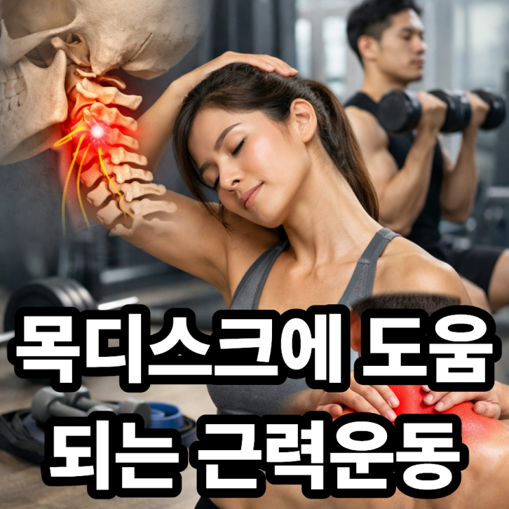  목디스크에 좋은 근력운동과 목 주변 근육 강화 방법  통증 줄이는 안전한 운동