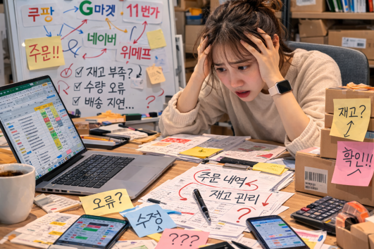  의류 쇼핑몰 7년 동안 사용한 자동화 프로그램 공유 재고관리, 주문수집, 송장출력 프로그램 비교 (셀러라면 · 셀메이트 · 이지어드민)