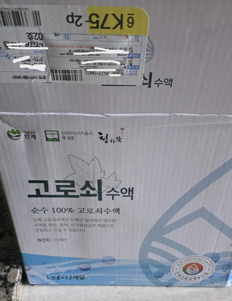 “인제 고로쇠수액 효능, 섭취 및 보관 방법 등을 생산자 설명으로 정리해 보니”