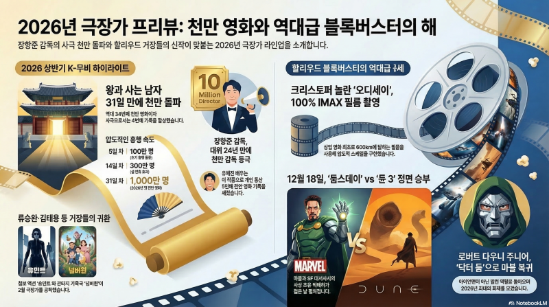 2026년 한국 개봉 영화 총소개