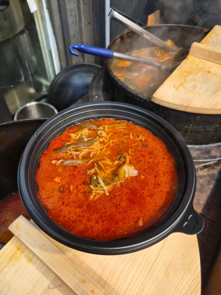  동대문구맛집, 가성비 청량리역밥집 솥국 경동시장점 후기