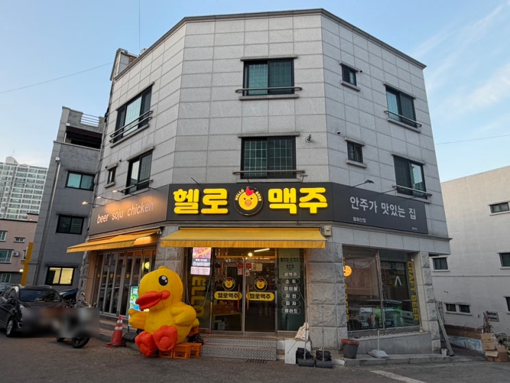  원주가볼만한곳 ”헬로맥주 봉화산점”“ 안주가 맛있는 단계동 맥주집