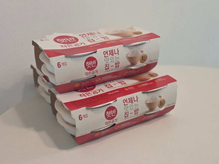  아이를 위한 햇반 작은 공기 사이즈(130g) 추천 (메가마트몰)