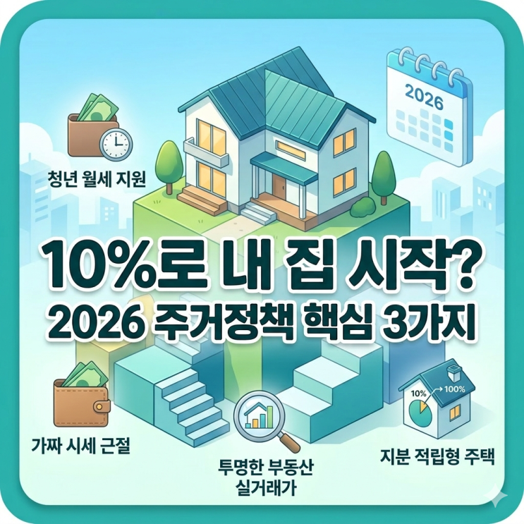  2026년 주거정책 변화 핵심 3가지 총정리, 30대 쌍둥이 아빠가 바라본 내 집 마련 현실