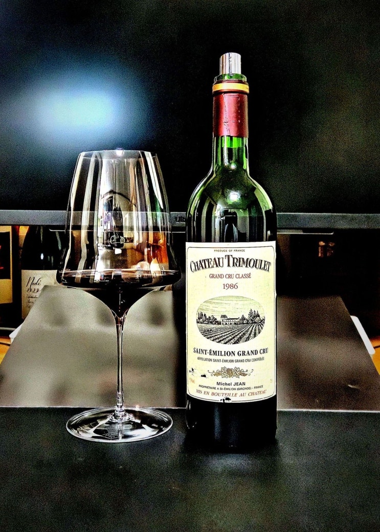  [레드] 샤또 뜨리뮬레 1986 Chateau Trimoulet 1986 프랑스 보르도 생 떼밀리옹 레드 와인 리뷰