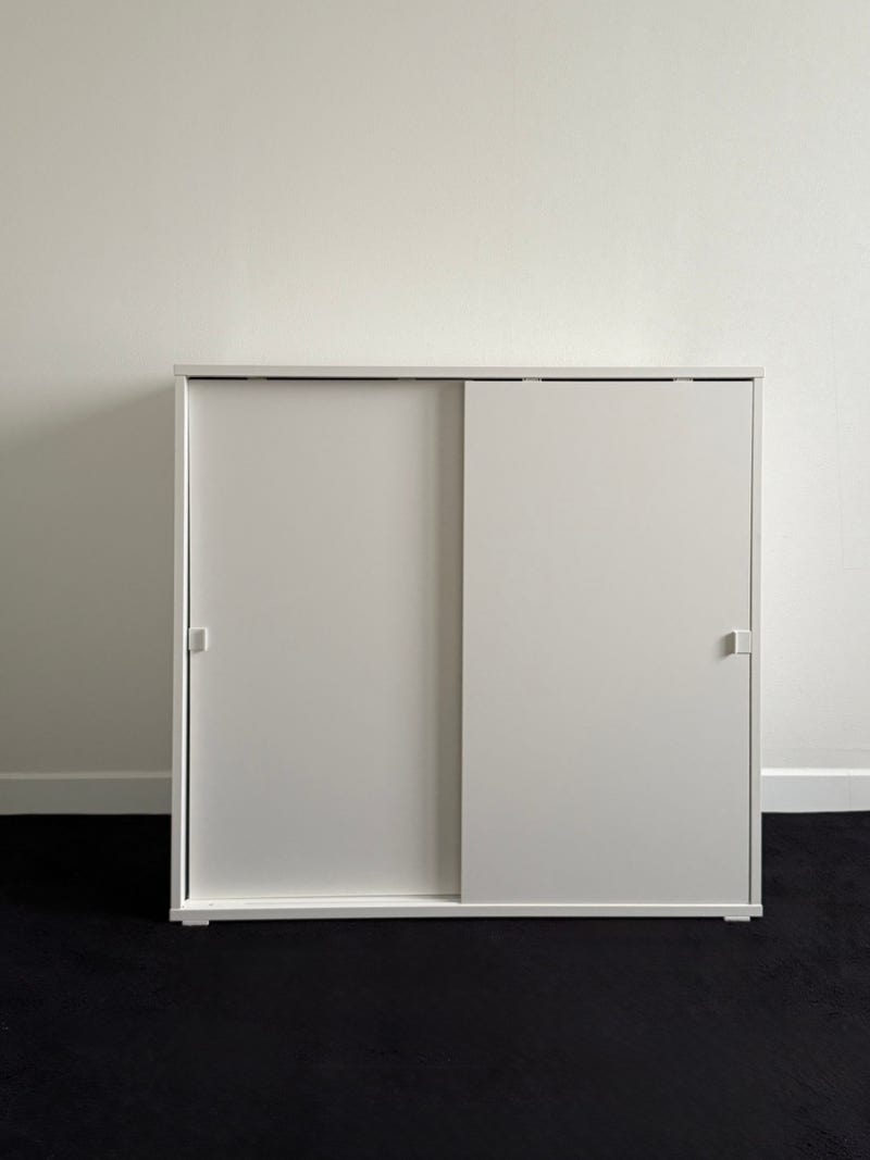 이케아(IKEA) 비할스 미닫이 수납장 조립 사용 후기