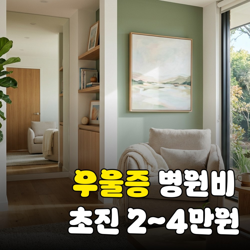 3만원이면 우울증 병원비 끝? 의외로 한 달에 이만큼 더 듭니다