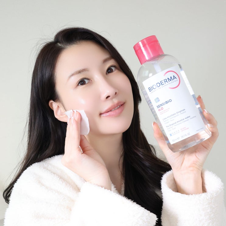 클렌징워터 근본템! 올리브영추천템 바이오더마 센시비오 H2O 클렌징워터 제대로 사용법