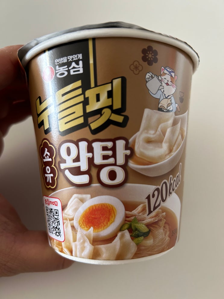  편의점에서 발견한 다이어트 누들핏 라면 신상 <농심 누들핏 소유 완탕>