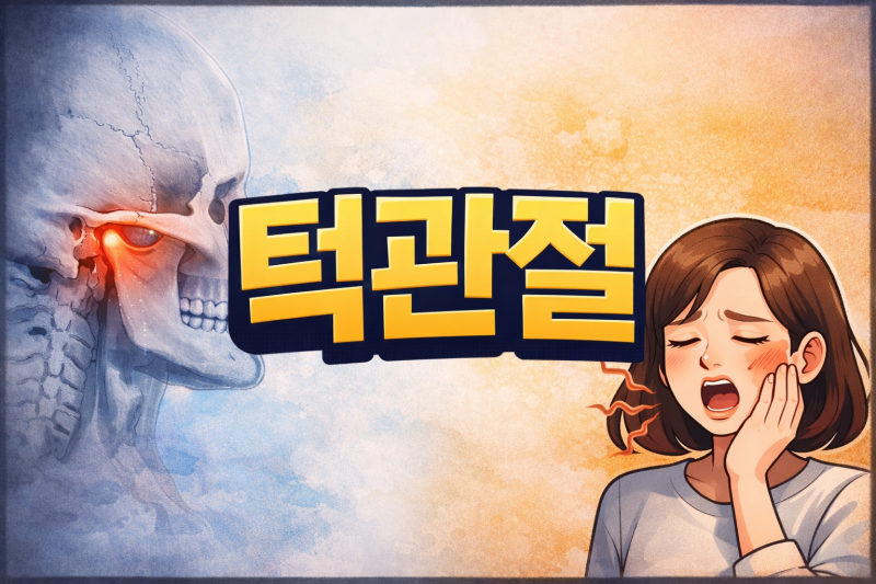 [짧은지식] 턱관절 장애. 3개월 고지가 제일 문제.