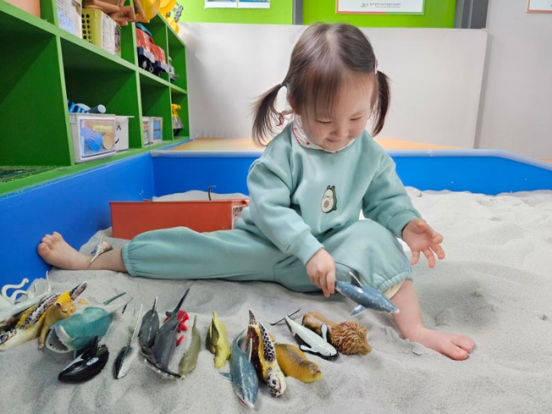 광주 키움뜰놀이터 재재방문후기 2000원으로 모래놀이 가능한 실내놀이터 예약 방법까지