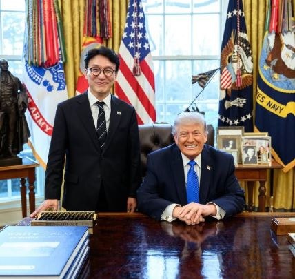 김민석 국무총리 트럼프 미국 대통령 면담