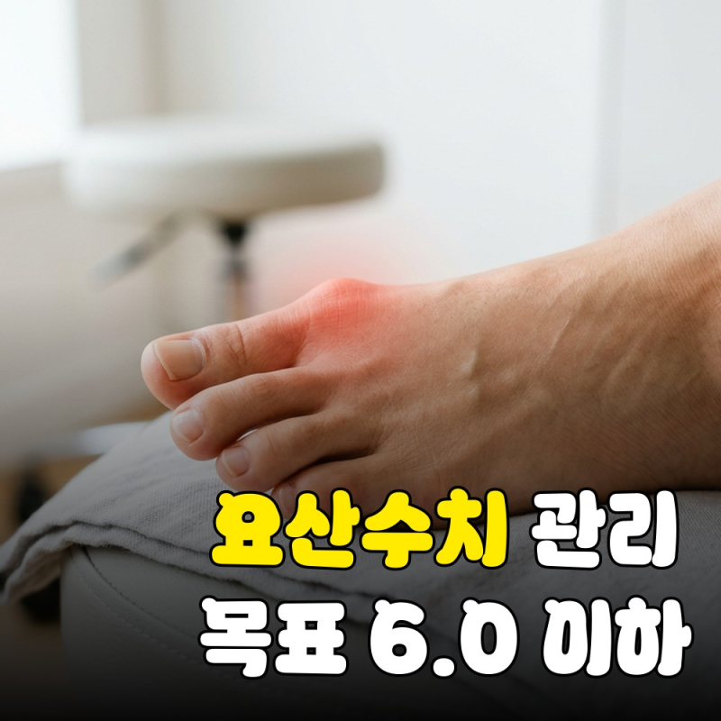 통풍 요산 수치 7.0 넘으면 위험? 원인, 증상부터 식이요법 식단까지 완벽 가이드
