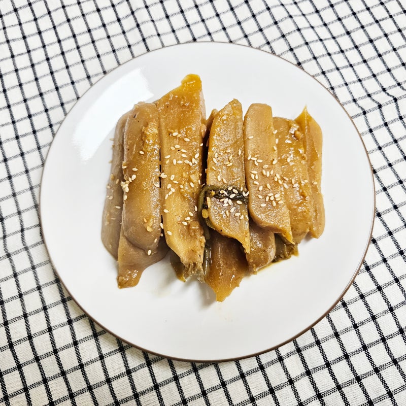 아빠요리 묵은총각김치 지짐 만들기 밑반찬 밥도둑 반찬 총각무 된장지짐레시피